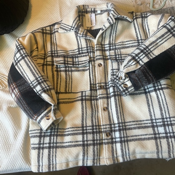 NEW Collusion Unisex Wadded Shacket - Picture 5 of 7